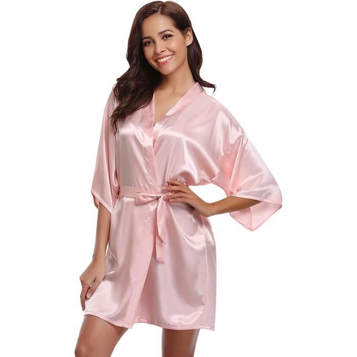 Peignoire outlet en satin