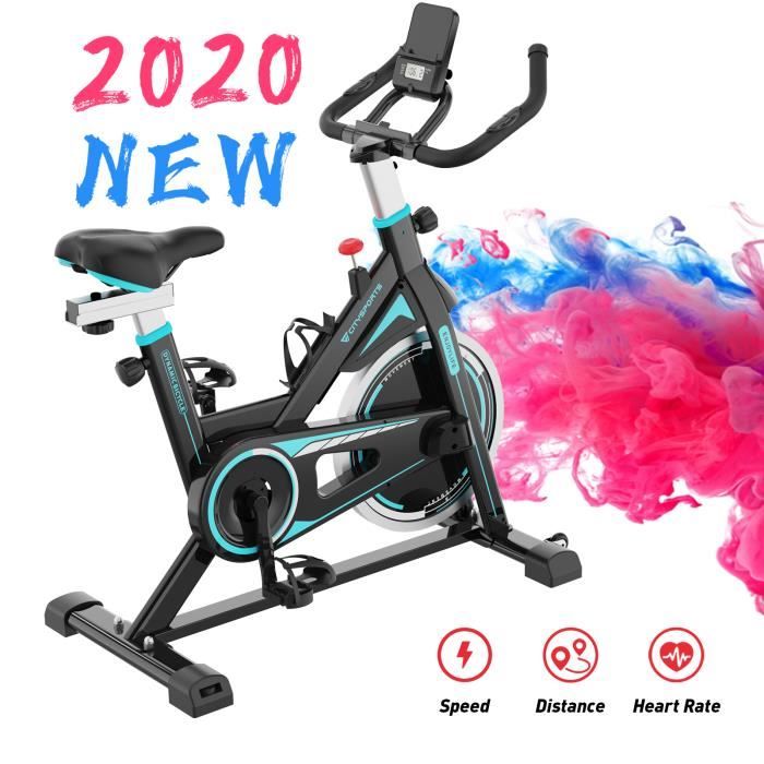 Vélo Appartement LABGREY - Silencieux Avec Écran LCD - Siège Et Guidon Réglables - Cardio Maison Jusqu'à 130kg