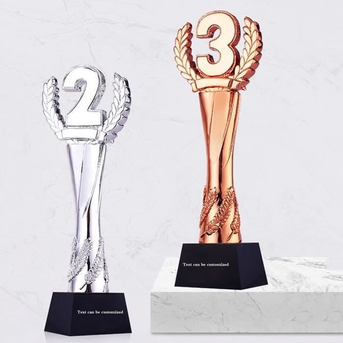 Trophées Sportifs - Gravure Gratuite- Trophées métal et résine - Coupes  medailles - LES BONS POINTS