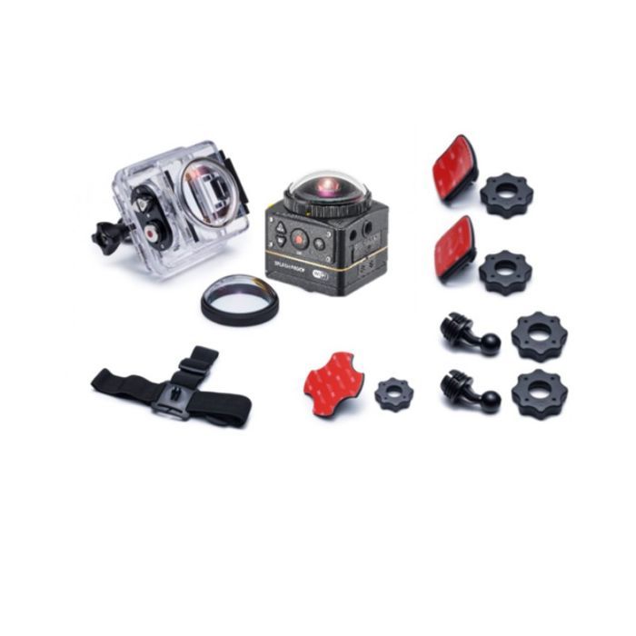 Kit Accessoires Caméra D’action 18-en-1 - Compatible AKASO V50 Elite | Supports Vélo, Ventouse, Monopode, étui - 6