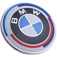 Logo Emblème 82MM BMW Édition 50e Anniversaire Capot Avant-2