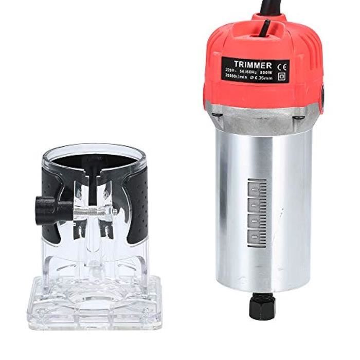 Affleureuse Défonceuse Électrique à Bois Menuisier Machine Trimmer Router  220V 3000W 45000r/min SWAGX