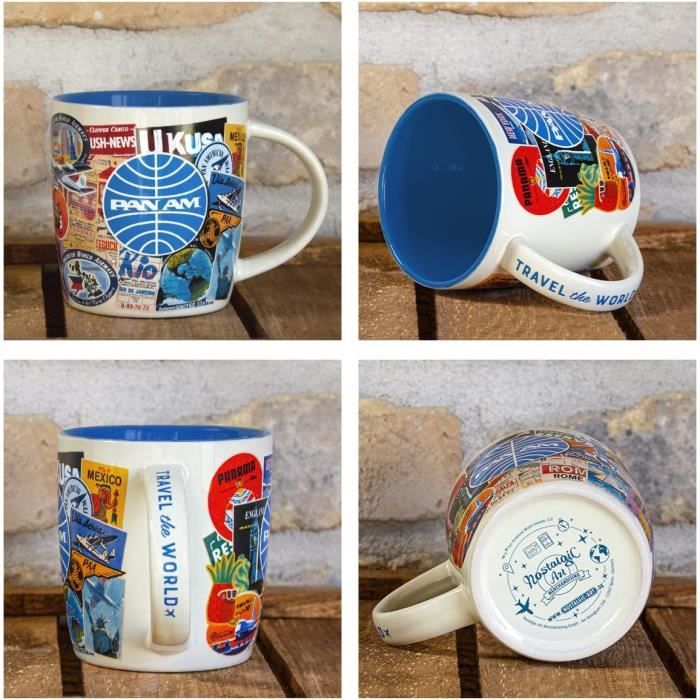 Boîte à Café Rétro Ape - 1,3L - Design Vintage Italie - Cadeau Fans De Café