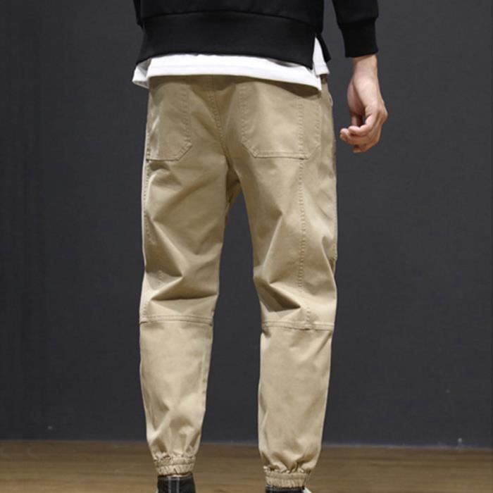 Minetom Homme D'été Sarouel Pantalon en Lin Mode Décontracté Taille  Elastique Avec Poches Gris - Cdiscount Prêt-à-Porter