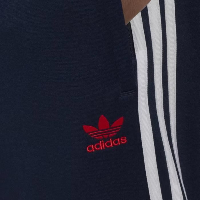 Jogging Marine Homme Adidas Sst Tp P Blue Red Cdiscount Pret a Porter
