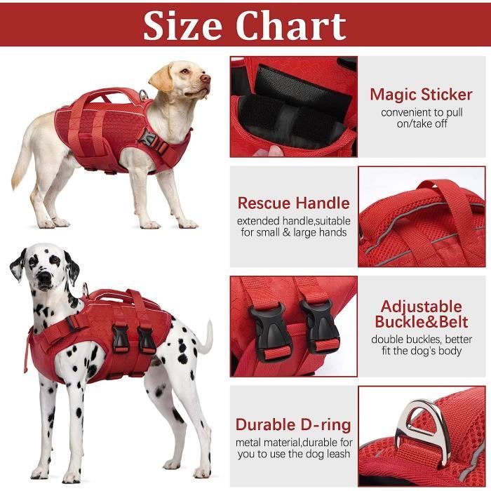 Gilet de sauvetage on sale pour chien petite taille