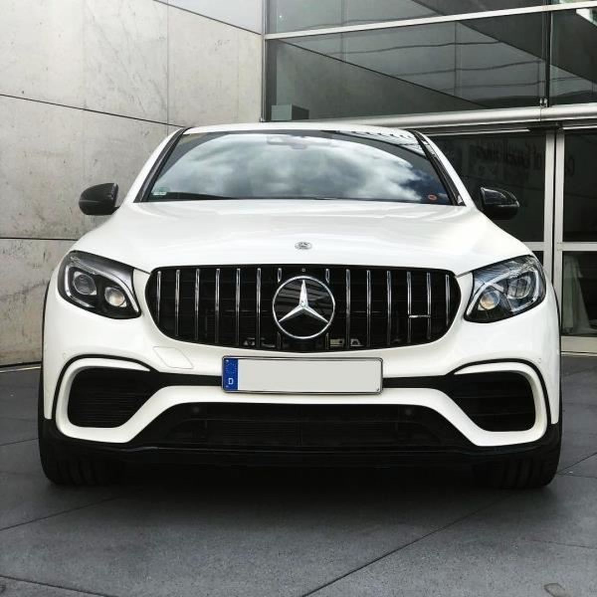 Calandre Pour Mercedes Glc X253 C253 15 18 Amg Gt R Look Panamericana Chrome Achat Vente Kit Carrosserie Calandre Pour Mercedes Glc Cdiscount