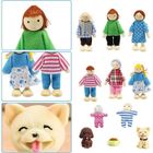 HONMEET 2 Pièces Table De Maison De Poupée