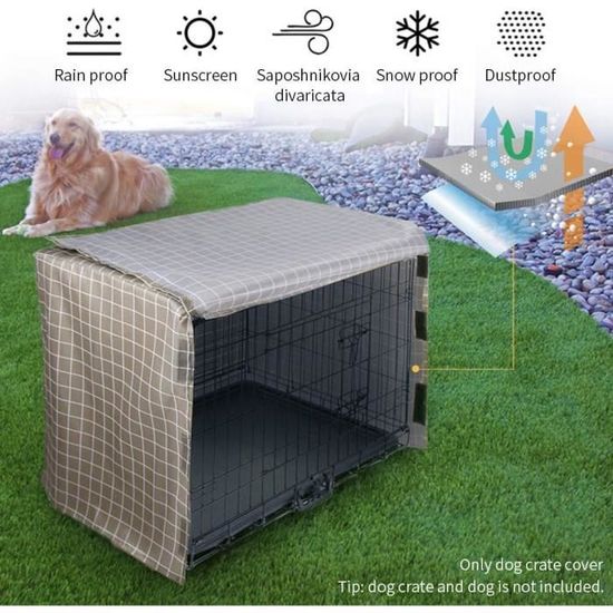 Housse de Protection en Polyester 600D Oxfor pour animaux de compagnie, fil  d'extérieur, auvent de Cage pour animaux domestiques, couverture  anti-poussière pour chien domestique (couverture simple) - AliExpress