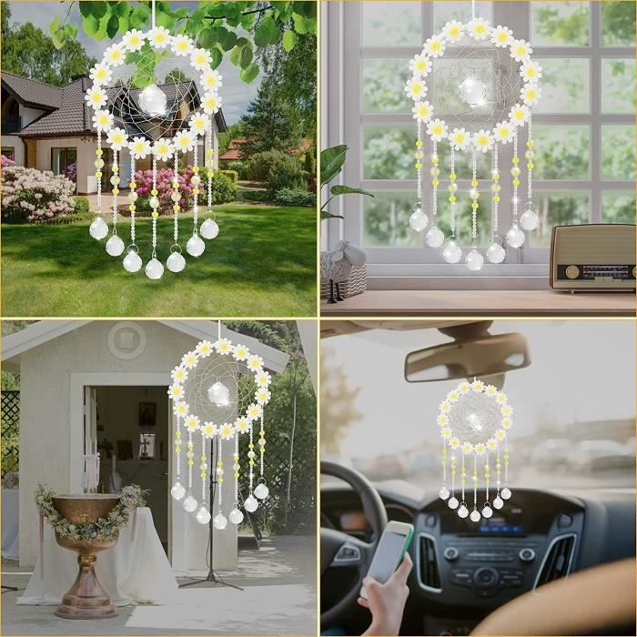 Attrapesoleil Cardinal En Verre Teinté Oiseau Rouge Décoration Murale à Suspendre Panneau En Verre Peint à La Main Cadeau De Noël D'anniversaire Pour