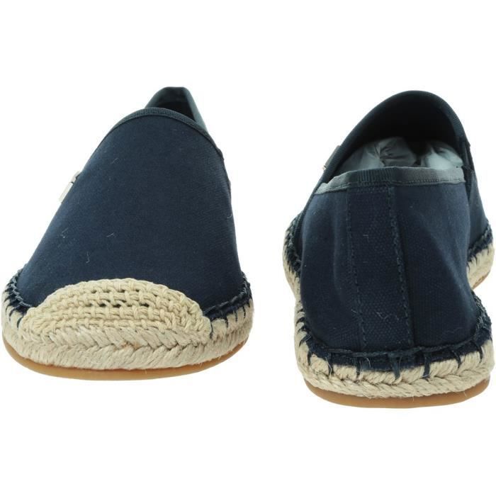 Chaussures TOMMY HILFIGER Essential Espadrille Bleu marine Femme Adulte Bleu Cdiscount Chaussures