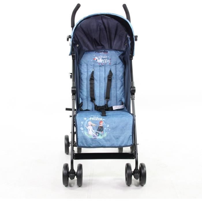 Poussette Canne NANIA Luxe JET 6 36 mois inclinable legere et compacte pliage a une main Disney Frozen Cdiscount Puericulture Eveil bebe