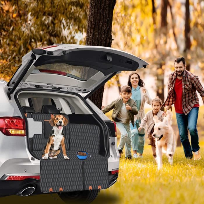TKYZ Extension de siège arrière pour chiens, housse de siège de voiture  pour grand chien, hamac pour siège arrière de voiture, lit pour chien,  matelas