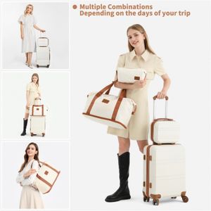 Sac De Voyage Pliable Grande Capacité – Extensible, Idéal Pour Vacances