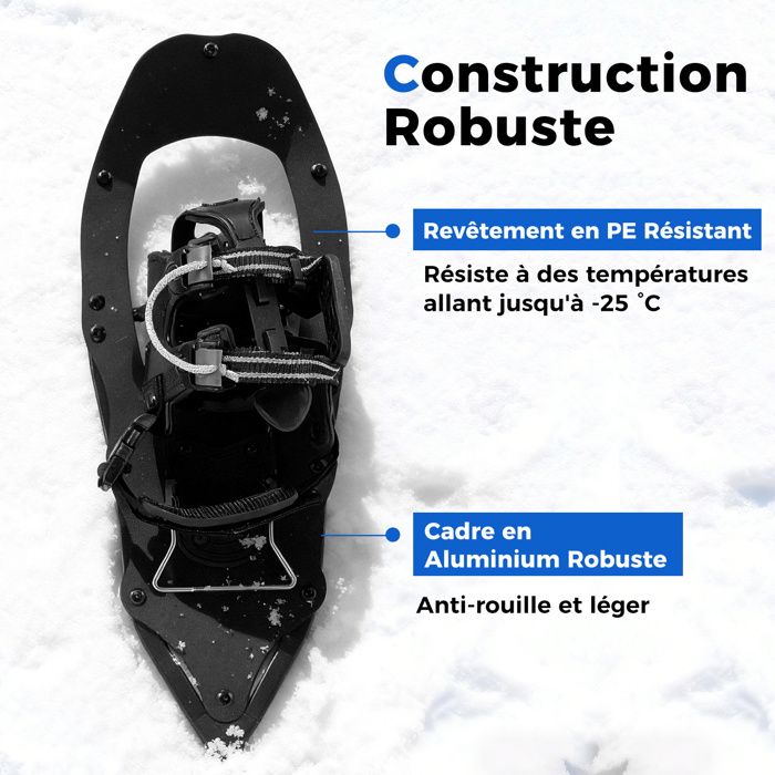 Test des raquettes à neige MSR Lightning Ascent femme - Fédération Française de la Randonnée Pédestre