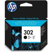 HP 302 Cartouche d'encre noire authentique (F6U66AE) pour HP DeskJet 2130/3630 et HP OfficeJet 3830