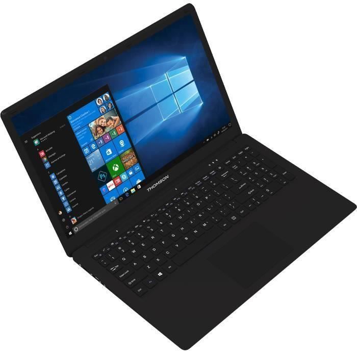 PC Portable - THOMSON NEO 15 - 15'' FHD - Celeron - RAM 8Go - Stockage 2To HDD - Windows 10 - Noir - AZERTY