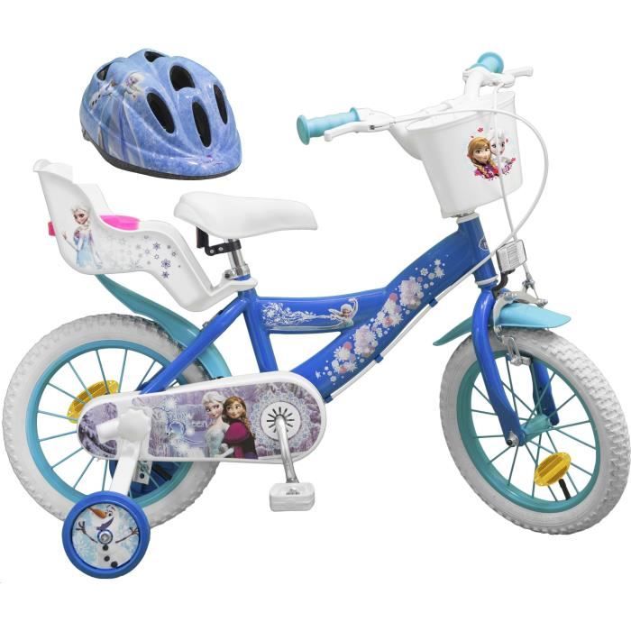 Pik&Roll - Vélo pour enfant + casque -La Reine des Neiges- - 16- - Bleu