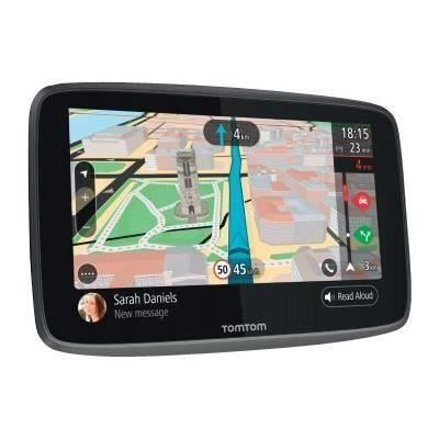 TOMTOM GO 520 Cartographie Monde Trafic Zones de Danger à vie et Appel Mains-Libres (1PN5.002.04) Noir