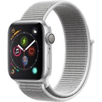 Apple Watch Series 4 GPS - 40mm Boîtier aluminium argent - Boucle coquillage (2018) - Reconditionné - Excellent état