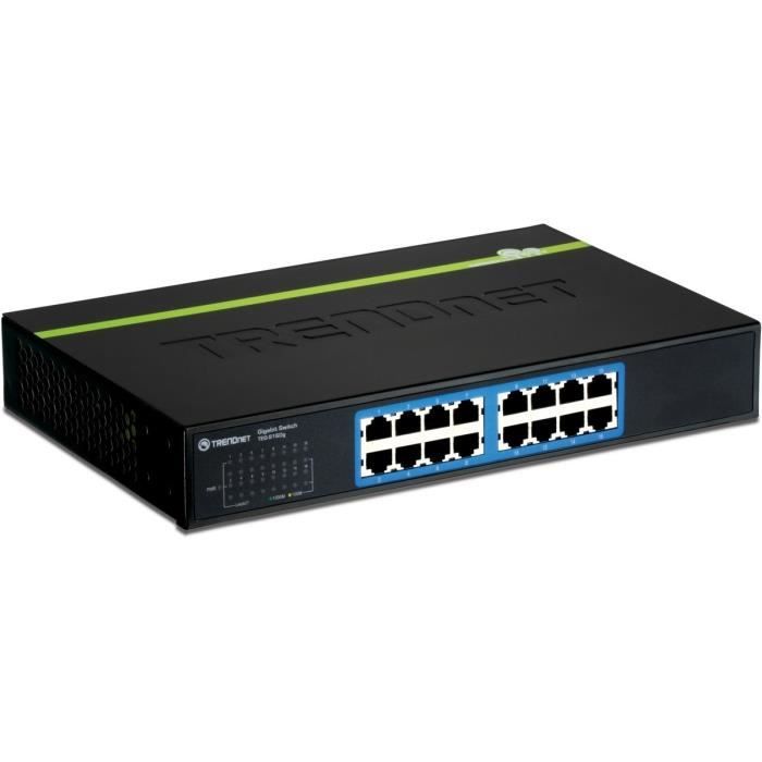 TRENDnet TEG-S16Dg Switch 16 ports Gigabit Compact