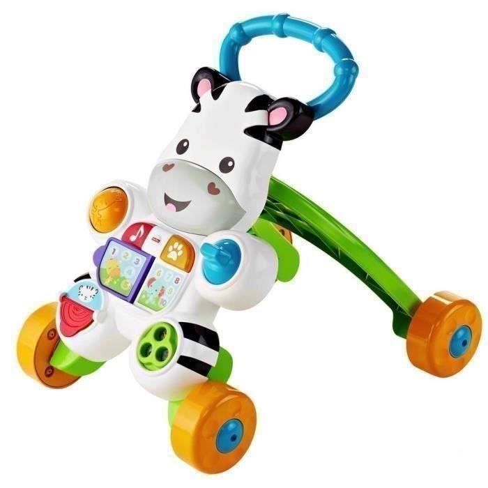 FISHER-PRICE - Mon Trotteur zèbre parlant