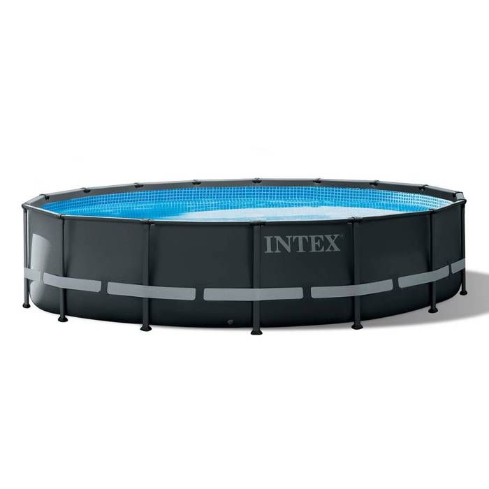 Kit Piscine tubulaire INTEX Ultra Frame - Rond - 4,88 x 1,22 m