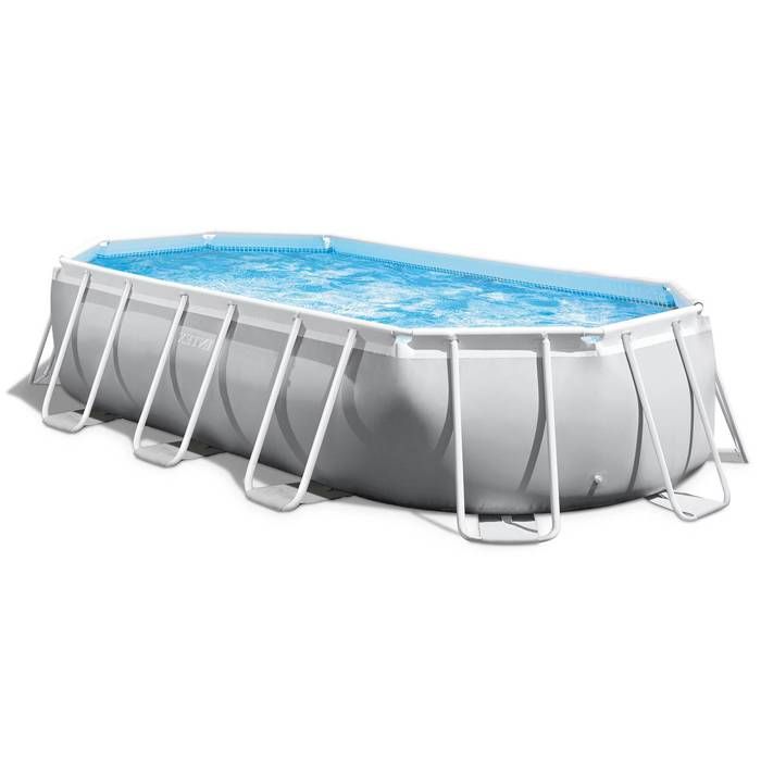 Kit piscine tubulaire - INTEX Prism Frame - 5,03 x 2,74 x 1,22 m