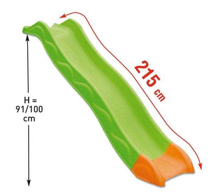 Glissière de toboggan 2,15 m