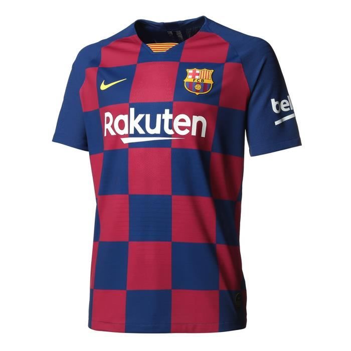 NIKE Maillot de football Réplica FCB VAPOR MTCH JSY SS HM - Homme - Bleu roi et jaune maïs