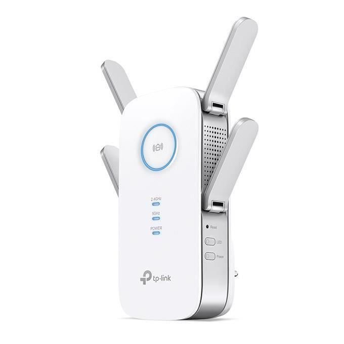 TP-LINK Répéteur Wi-Fi RE650 Bi-bande AC 2600Mbps avec 1 port Gigabit (Mode Répéteur/Point d'accès)