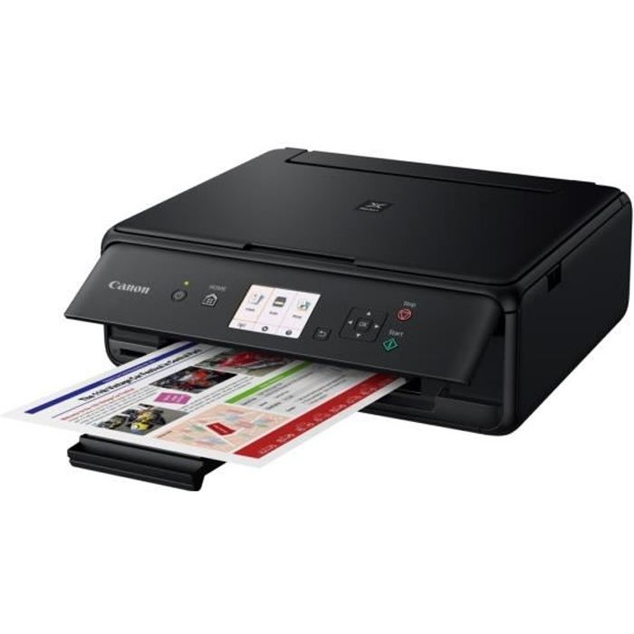 CANON Imprimante PIXMA TS5050 + CANON Cartouche PGI-570 PGBK Noir -  Cdiscount Informatique