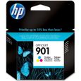 HP 901 Cartouche d'encre trois couleurs authentique (CC656AE) pour HP OfficeJet 4500/J4580/J4680-0
