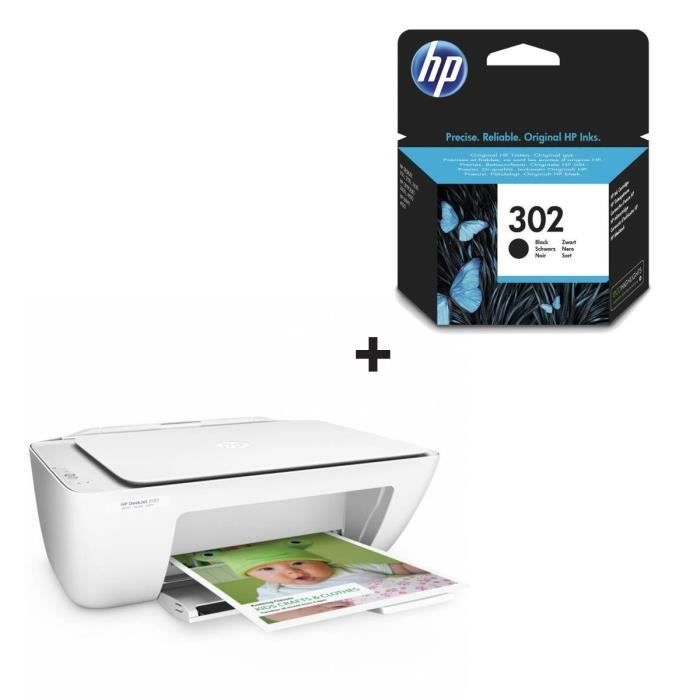 Hp Deskjet 2136 Cartouche Hp 302 Noir F6u66ae Prix Pas Cher Cdiscount