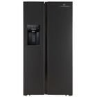 Réfrigérateur américain - CONTINENTAL EDISON - CERANF556B1 - Distributeur eau / glaçons - Classe E - 91,1 x 70,6 x 178 cm - Noir