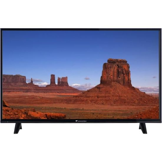 CONTINENTAL EDISON TV LED Full HD 121.9cm (48’’) - 2 x HDMI - Classe énergétique A+