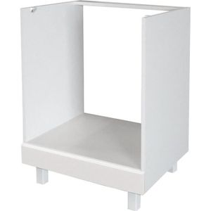 ELEMENTS BAS POP Caisson four bas 60 cm - Blanc Brillance