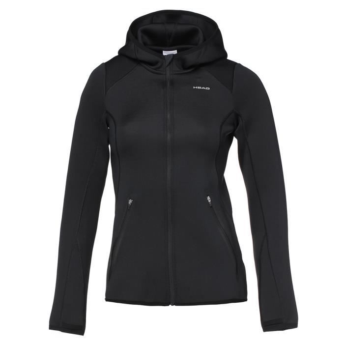 veste asics fille noir