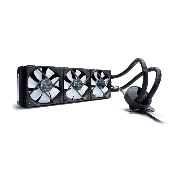 Fractal Design Watercooling CELSIUS S36 – 360mm – 3 ventilateurs PWM – Noir