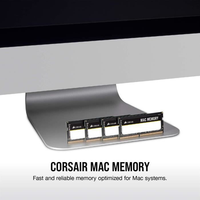 Corsair - Vengeance LP Mémoire RAM 32Go (4x8Go) DDR3 1600MHz CL10