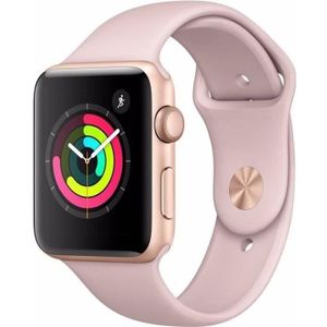 MONTRE CONNECTÉE Apple Watch Series 3 GPS - Boîtier 42 mm Or Alumin