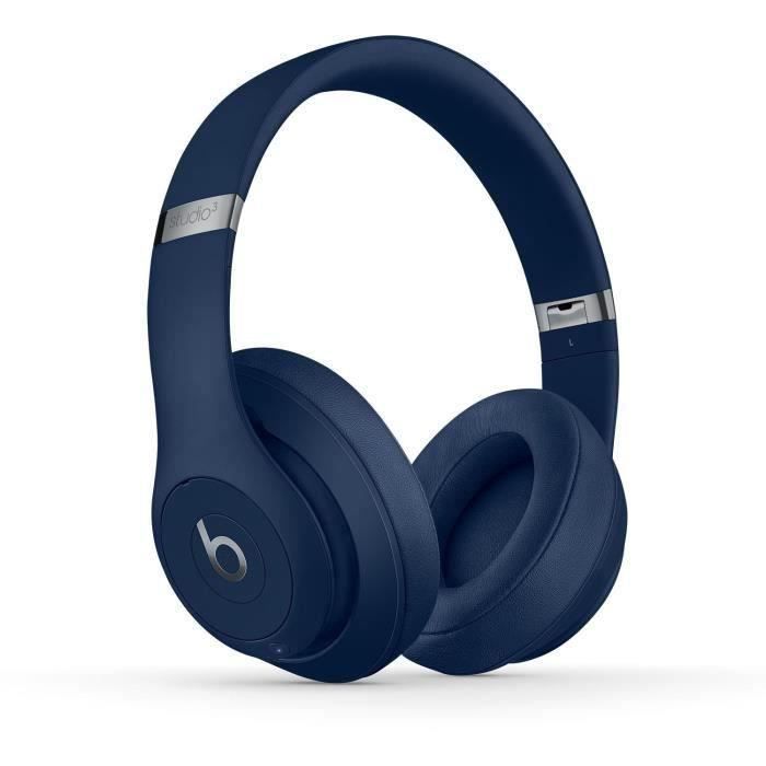 Beats Studio3 Wireless Over-Ear Headphones - Blue - Reconditionné - Excellent état