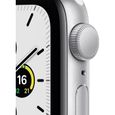 Apple Watch SE GPS - 40mm Boîtier aluminium Argent - Bracelet Blanc (2020) - Reconditionné - Excellent état-1