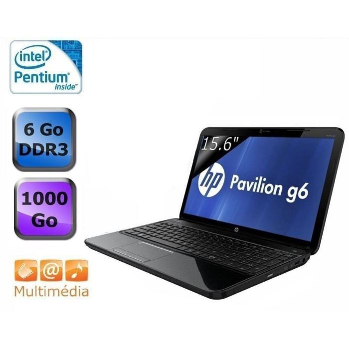Écran LED De Remplacement 15.6" Pour HP Compaq Pavilion G6-2159SF - Dalle Compatible Visiodirect, Garantie 1 An