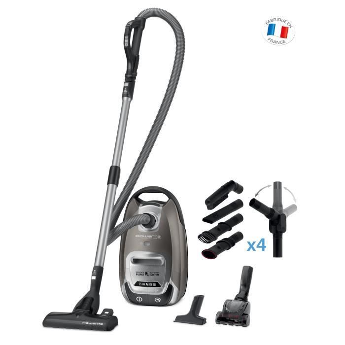 ro6485ea parquet Rowenta Aspirateur traineau a+aca 66db cassis silence force a