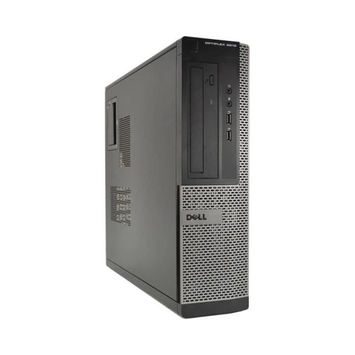 Unité Centrale Dell 3010 DT – Core i7 – RAM 16Go – SSD 1To – Windows 10 – Reconditionné – Etat correct
