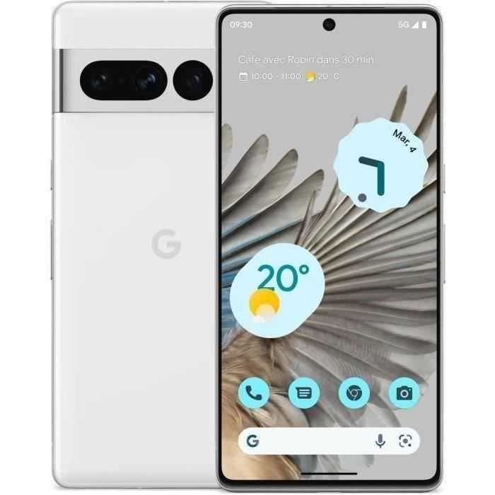 GOOGLE Pixel 7 Pro - 128 Go - Blanc (2022) - Reconditionné - Etat correct