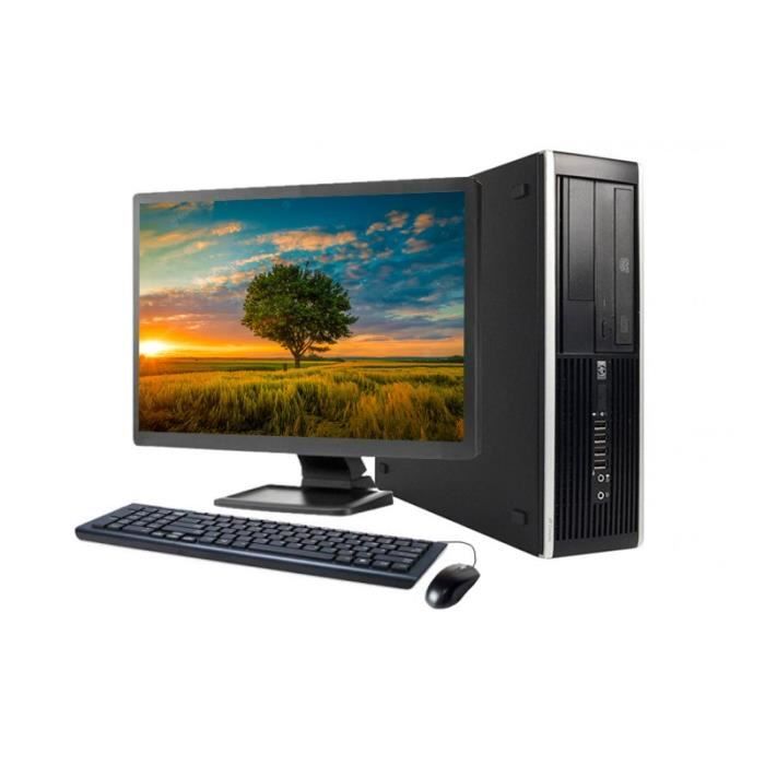 Unité Centrale HP 6200 SFF - Core i3 - RAM 8Go - HDD 500Go - Windows 10 - Ecran 22 - Reconditionné - Etat correct Reconditionné - Hewlett-Packard reconditionné disponible sur Cdiscount Seconde Vie