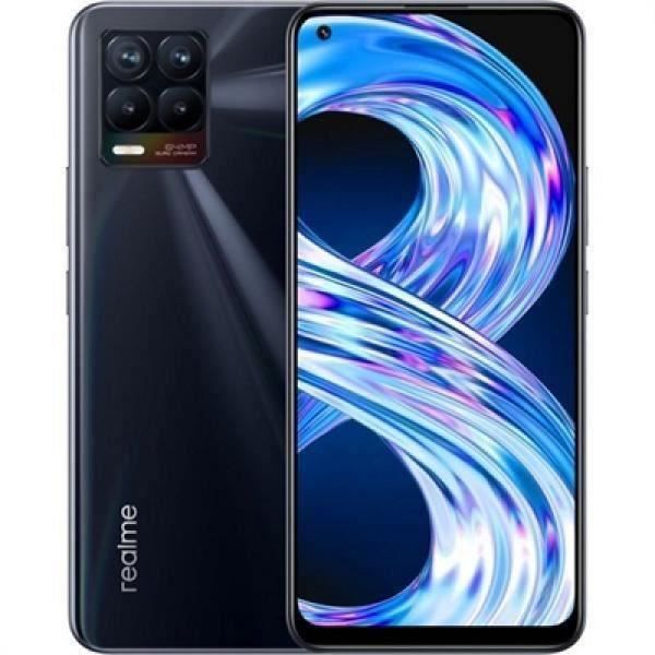 REALME 8 6+128 Go 4G Punk Black (2021) - Reconditionné - Etat correct