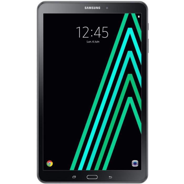 SAMSUNG Galaxy Tab A (Mai 2016) 101 16 Go - WiFi + 4G - Noir - Débloqué - Reconditionné - Etat correct - Samsung